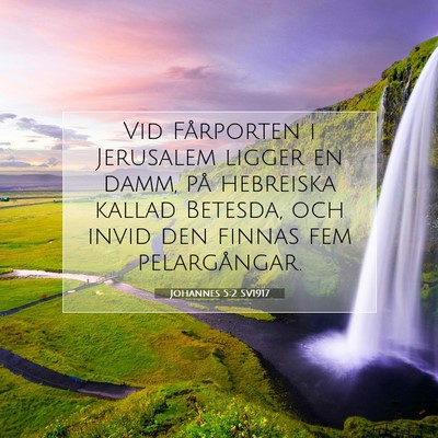Johannes 5:2 Bibelvers Förklarad