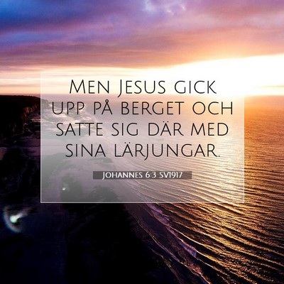 Johannes 6:3 Bibelvers Förklarad