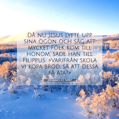 Johannes 6:5 Bibelvers Förklarad
