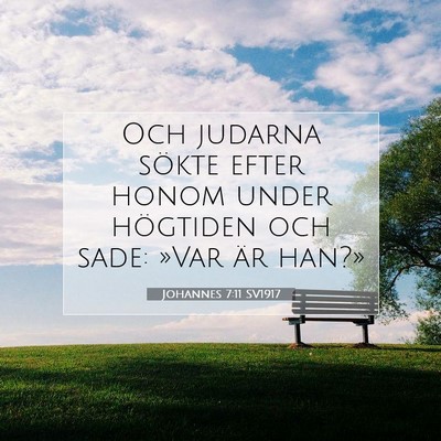 Johannes 7:11 Bibelvers Förklarad