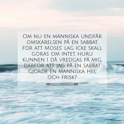 Johannes 7:23 Bibelvers Förklarad