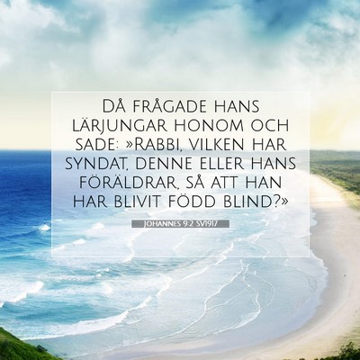 Johannes 9:2 Bibelvers Förklarad