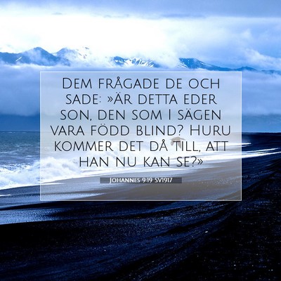 Johannes 9:19 Bibelvers Förklarad