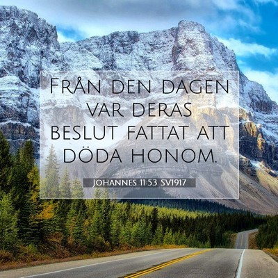 Johannes 11:53 Bibelvers Förklarad