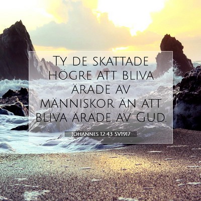 Johannes 12:43 Bibelvers Förklarad