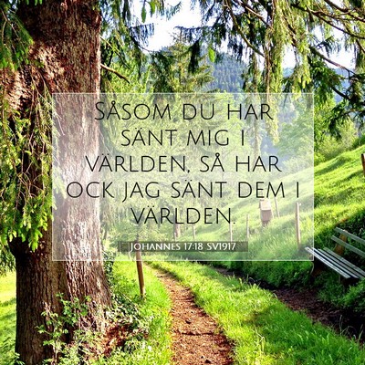 Johannes 17:18 Bibelvers Förklarad
