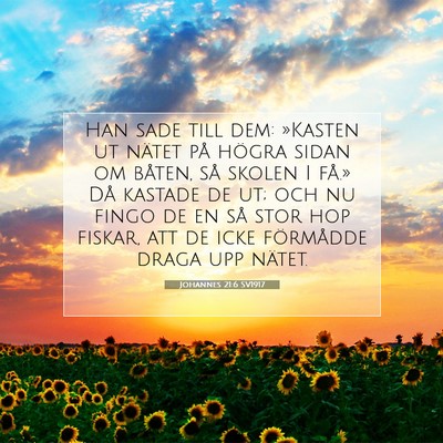 Johannes 21:6 Bibelvers Förklarad