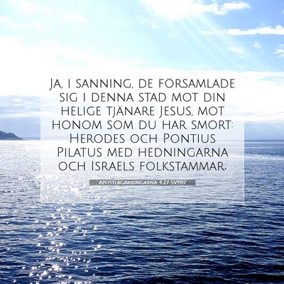Apostlagärningarna 4:27 SV1917 Bild av bibelvers
