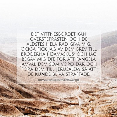 Apostlagärningarna 22:5 Bibelvers Förklarad