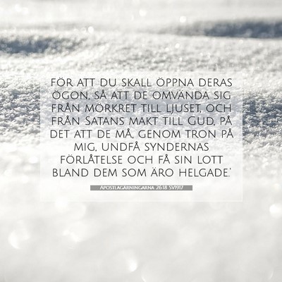 Apostlagärningarna 26:18 SV1917 Bild av bibelvers
