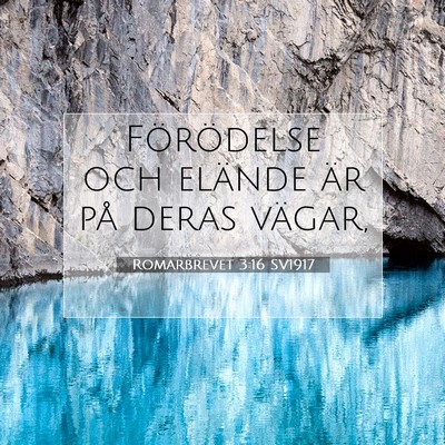 Romarbrevet 3:16 Bibelvers Förklarad
