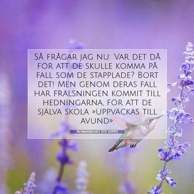 Romarbrevet 11:11 Bibelvers Förklarad