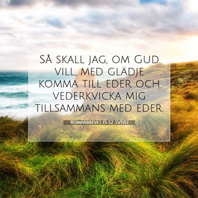 Romarbrevet 15:32 Bibelvers Förklarad