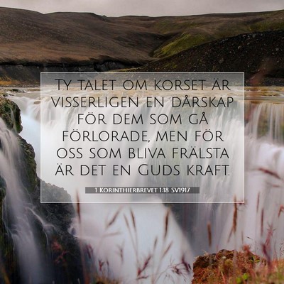 1 Korinthierbrevet 1:18 Bibelvers Förklarad