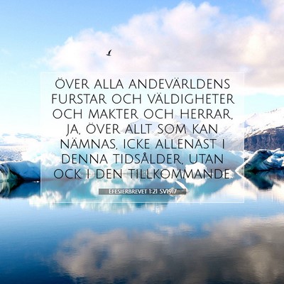 Efesierbrevet 1:21 SV1917 Bild av bibelvers