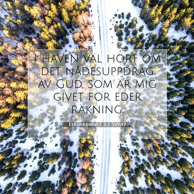 Efesierbrevet 3:2 Bibelvers Förklarad