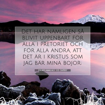 Filipperbrevet 1:13 Bibelvers Förklarad