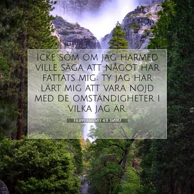 Filipperbrevet 4:11 SV1917 Bild av bibelvers