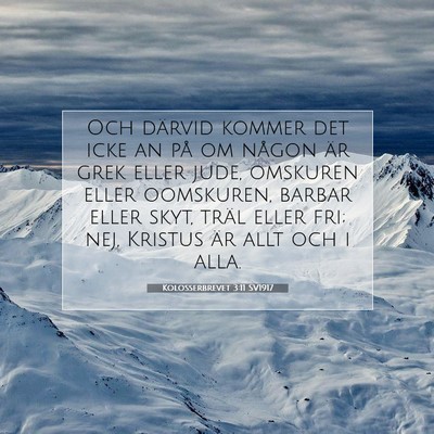 Kolosserbrevet 3:11 SV1917 Bild av bibelvers