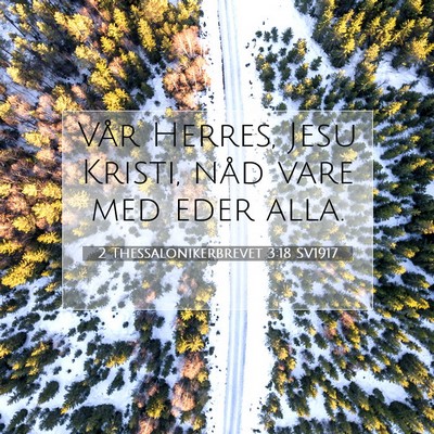 2 Thessalonikerbrevet 3:18 Bibelvers Förklarad