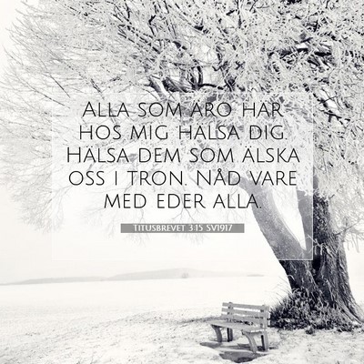 Titusbrevet 3:15 Bibelvers Förklarad