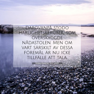Hebreerbrevet 9:5 Bibelvers Förklarad