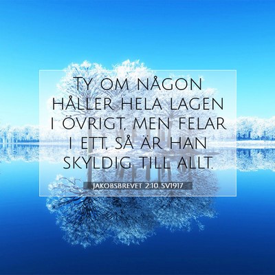 Jakobsbrevet 2:10 Bibelvers Förklarad