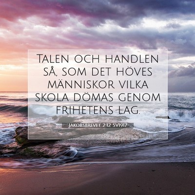 Jakobsbrevet 2:12 Bibelvers Förklarad