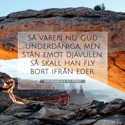 Jakobsbrevet 4:7 Bibelvers Förklarad