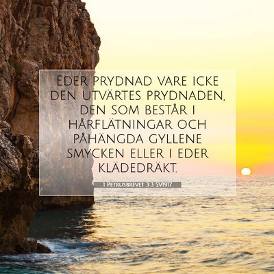 1 Petrusbrevet 3:3 Bibelvers Förklarad