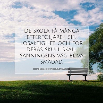 2 Petrusbrevet 2:2 Bibelvers Förklarad