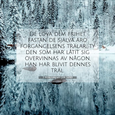 2 Petrusbrevet 2:19 Bibelvers Förklarad