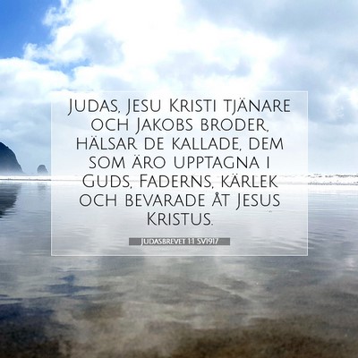 Judasbrevet 1:1 SV1917 Bild av bibelvers