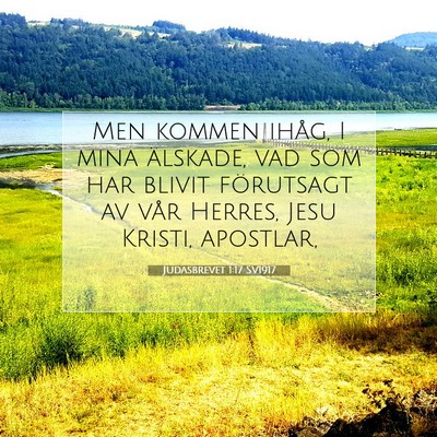 Judasbrevet 1:17 SV1917 Bild av bibelvers