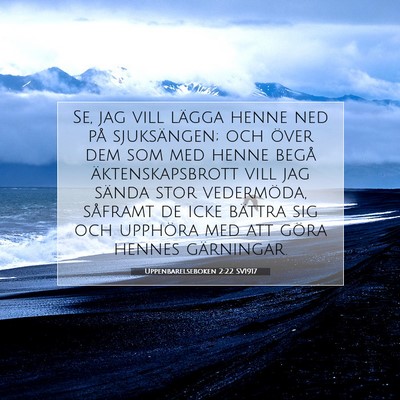 Uppenbarelseboken 2:22 Bibelvers Förklarad
