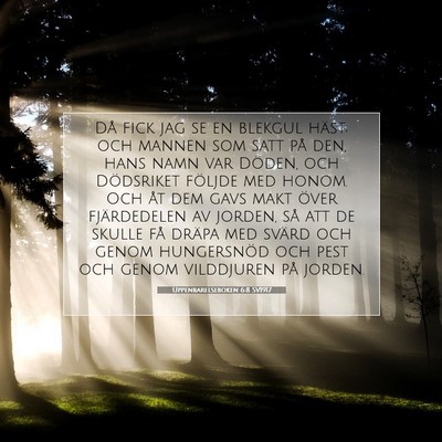 Uppenbarelseboken 6:8 Bibelvers Förklarad
