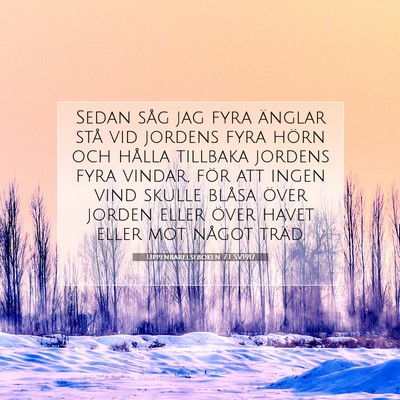 Uppenbarelseboken 7:1 Bibelvers Förklarad