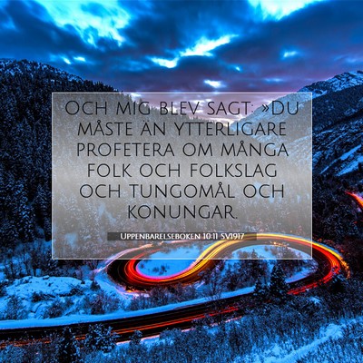 Uppenbarelseboken 10:11 Bibelvers Förklarad
