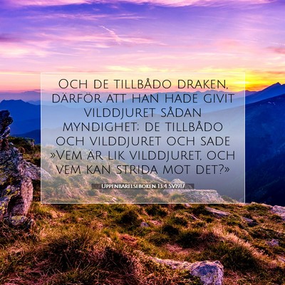 Uppenbarelseboken 13:4 Bibelvers Förklarad