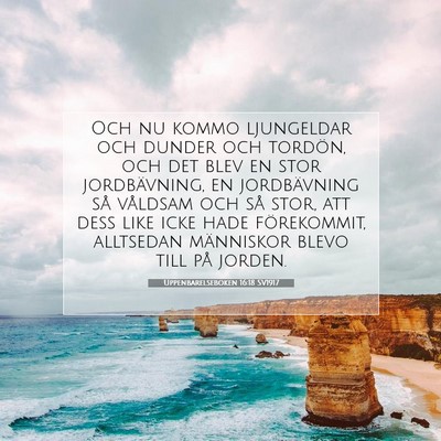 Uppenbarelseboken 16:18 Bibelvers Förklarad
